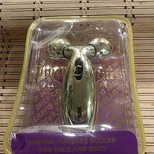 Firming massage roller for face and body